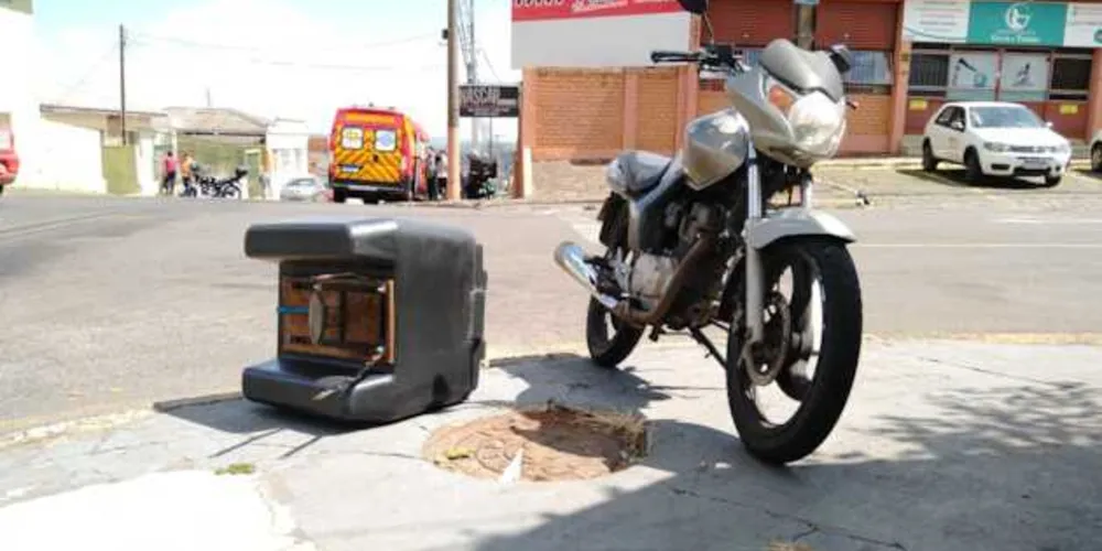 A batida aconteceu por volta das 14h10