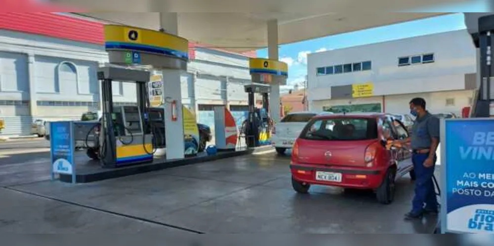 Imagem ilustrativa da imagem Gasolina ultrapassa R$ 5,00 em PG