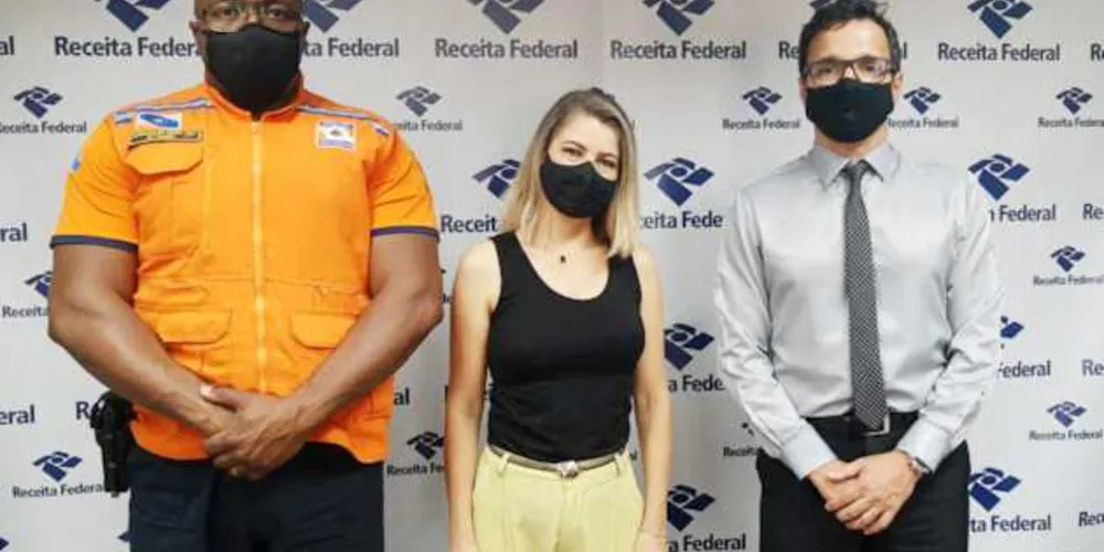 Alessandro, Tânia e Demetrius