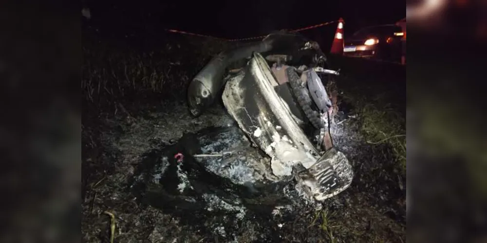 Motociclista não resistiu às lesões e morreu ainda no local do acidente