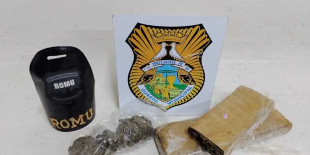 Imagem ilustrativa da imagem GM prende rapaz com 2 quilos de maconha no Los Angeles