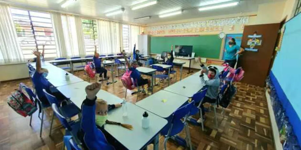 Imagem ilustrativa da imagem Ponta Grossa volta às aulas respeitando novas regras