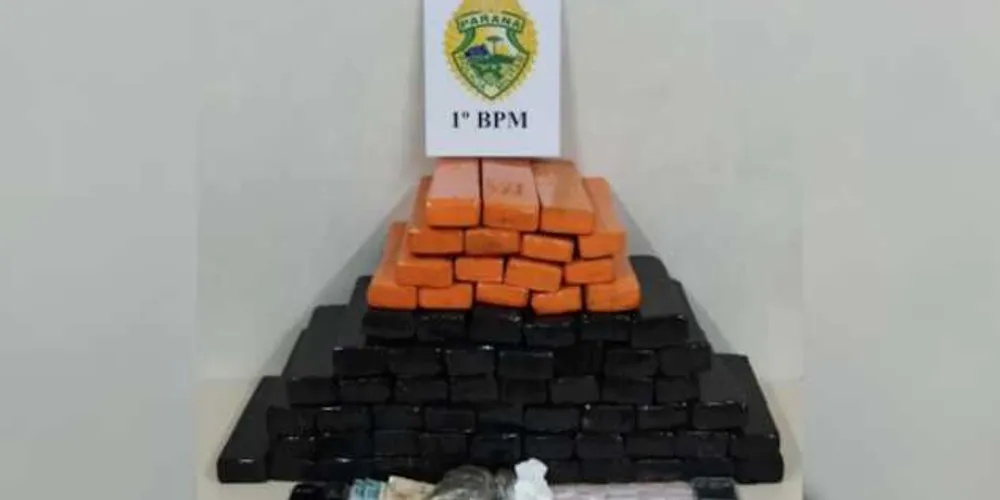 Imagem ilustrativa da imagem Policiais apreendem mais de 46 quilos de drogas em PG