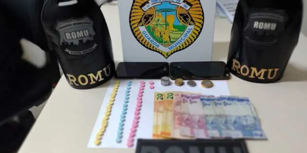 Imagem ilustrativa da imagem Guarda Municipal prende casal com Ecstasy no Centro de PG