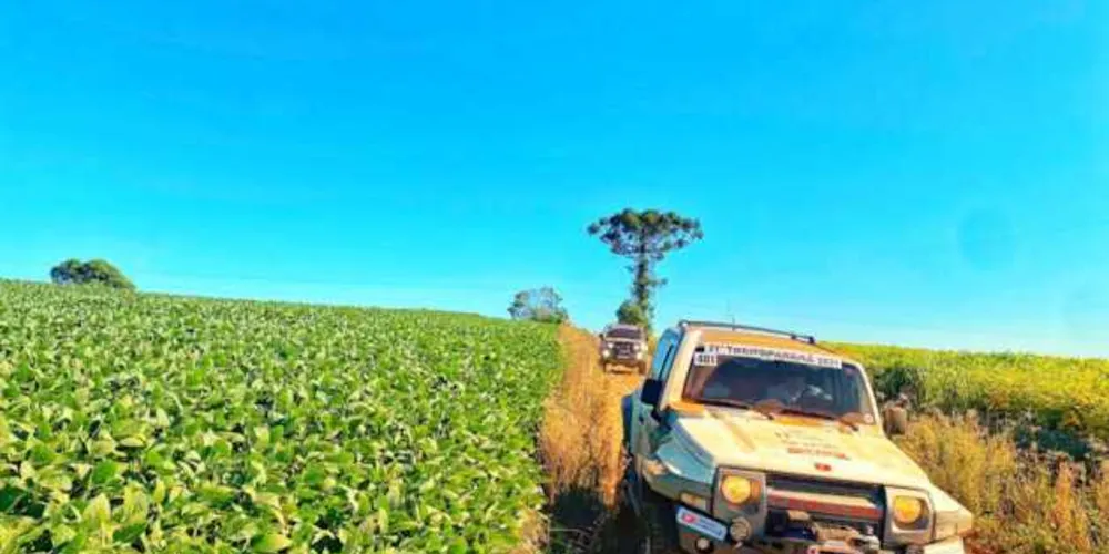 O segundo dia de Transparaná teve como destino a cidade de Guarapuava. 