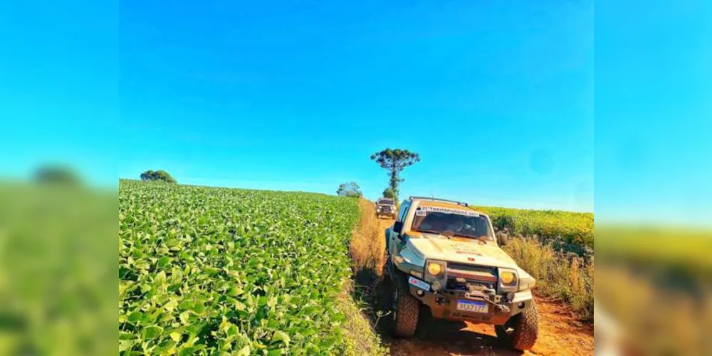 O segundo dia de Transparaná teve como destino a cidade de Guarapuava. 