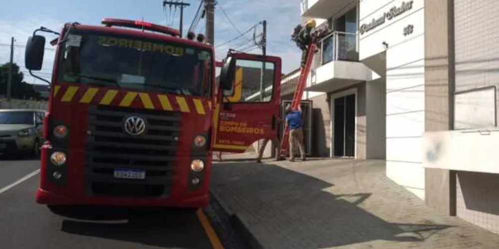 Corpo de Bombeiros foi acionado por volta das 9h15