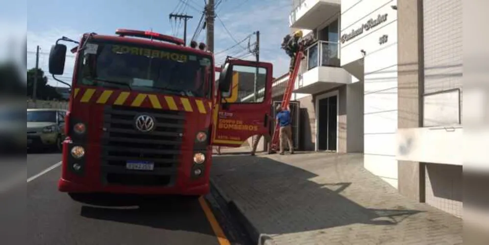 Corpo de Bombeiros foi acionado por volta das 9h15