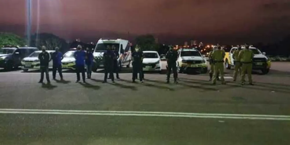 Foram 25 pessoas abordadas, além de dois veículos