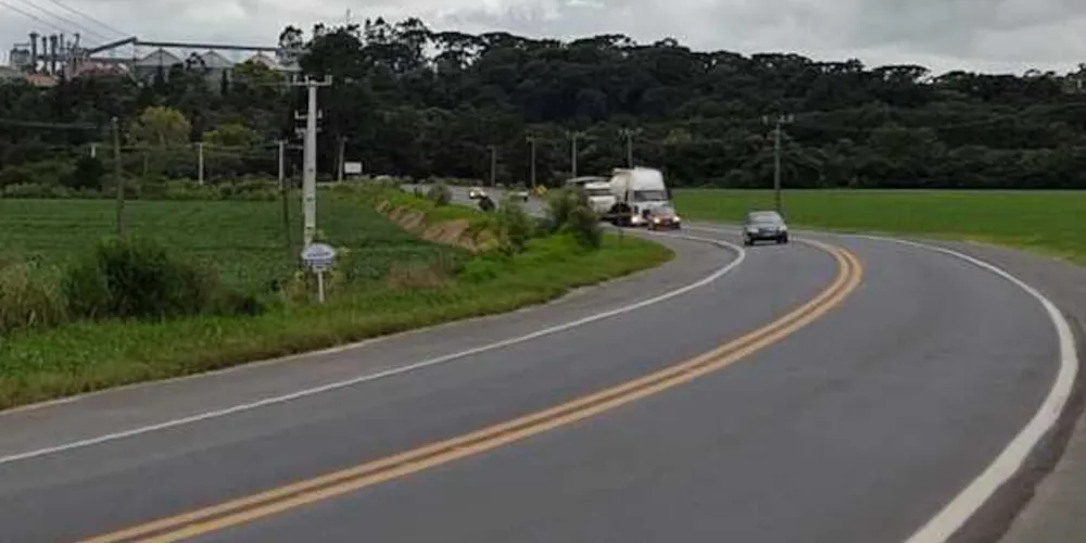 Imagem ilustrativa da imagem Melhorias na PR-340 em Castro garantem segurança