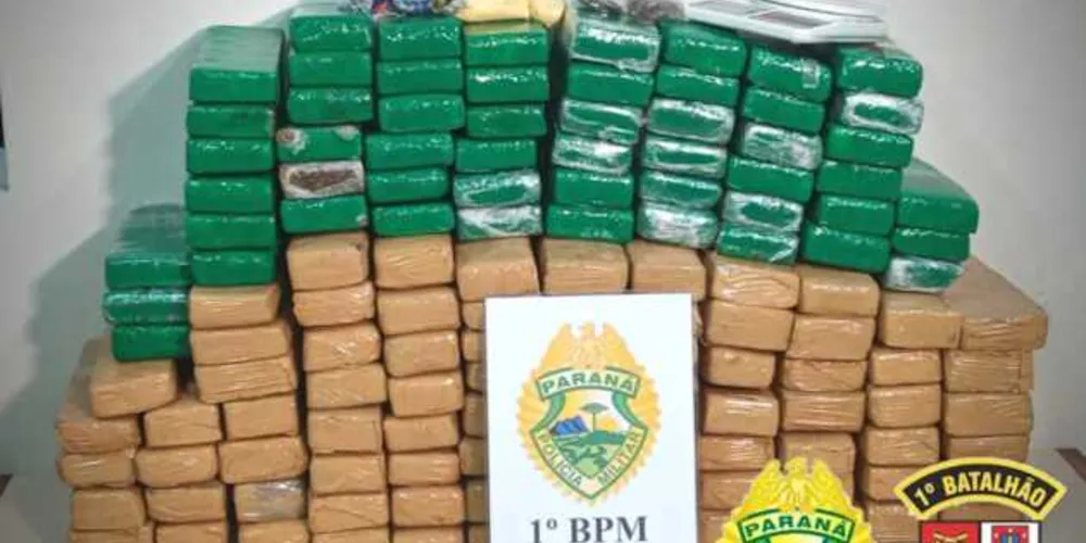 Droga e suspeitos foram encaminhadas a 13ª SDP