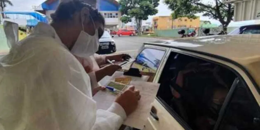 Mutirão da vacinação aconteceu neste sábado em Ponta Grossa