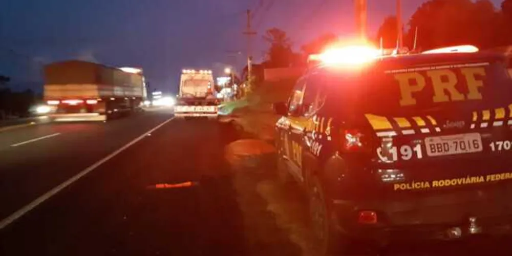 Condutor da motocicleta foi encaminhado ao hospital em estado grave