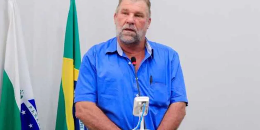 Artur Butina Nolte (PSC) segue em isolamento social. A informação foi confirmada na manhã desta terça-feira (9)