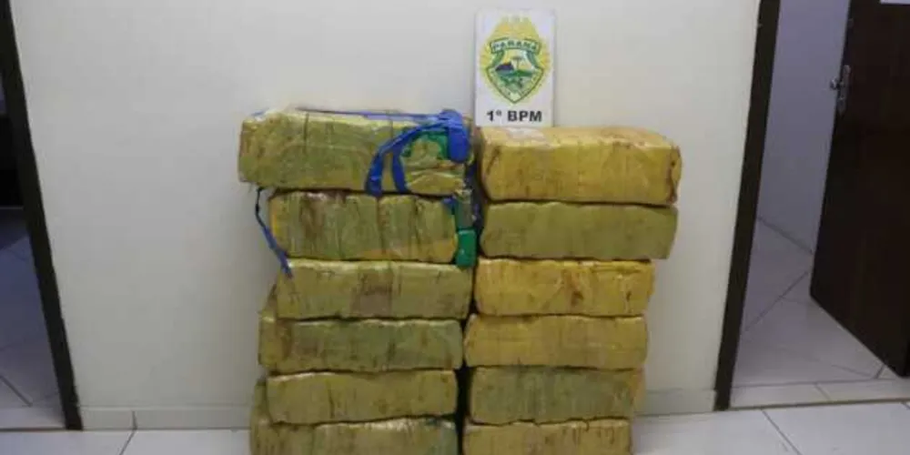 Droga foi apreendida nesta terça-feira, em Ponta Grossa