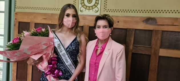 Imagem ilustrativa da imagem Meyrielen Mendes é eleita Miss Ponta Grossa 2021