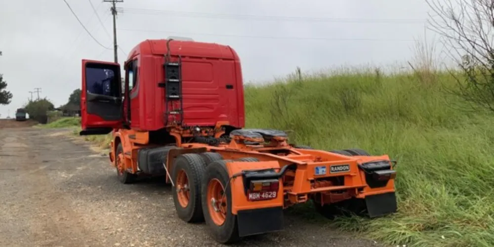 Caminhão roubado em PG foi localizado no Boa Vista