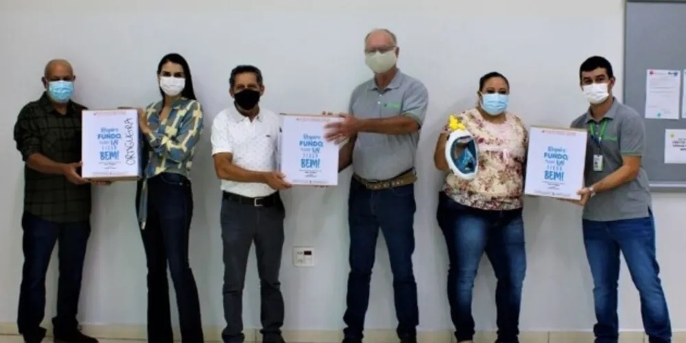 Novas máscaras serão destinadas aos pacientes do Pronto Atendimento municipal