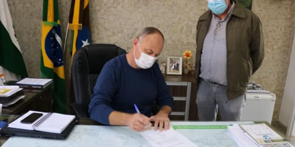 Projeto de lei foi assinado pelo prefeito Osnei Stadler nesta sexta-feira (21)