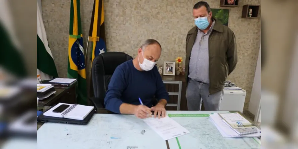 Projeto de lei foi assinado pelo prefeito Osnei Stadler nesta sexta-feira (21)