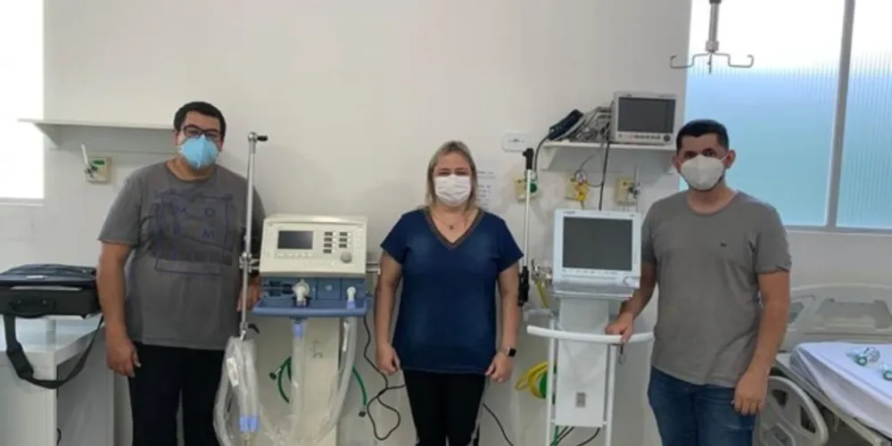 Novos aparelhos serão utilizados para tratamento de pacientes com covid-19