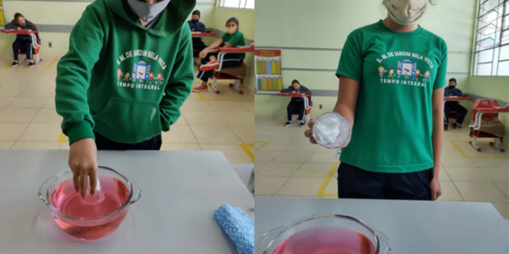 Alunos puderam verificar teoria na prática