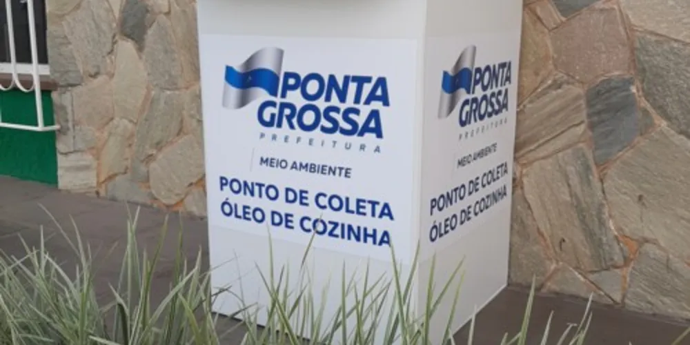 Ponto fixo para descarte de óleo de cozinha usado foi instalado na sede da Secretaria de Meio Ambiente