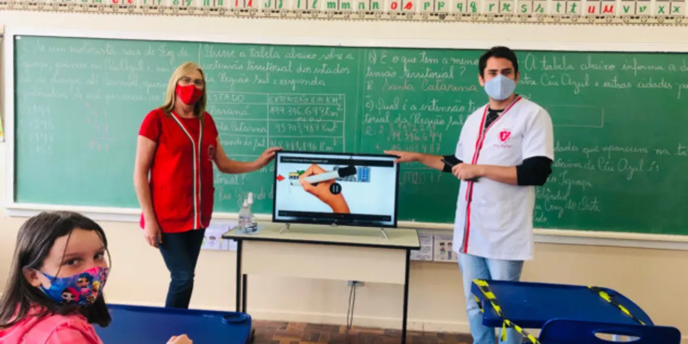 Projeto irá trabalhar com as salas de aula físicas e digitais durante este ano letivo