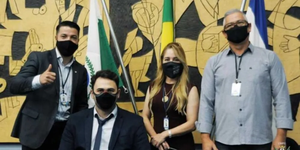 Leandro Bianco, Felipe Passos, Missionária Adriana e Léo Farmacêutico.