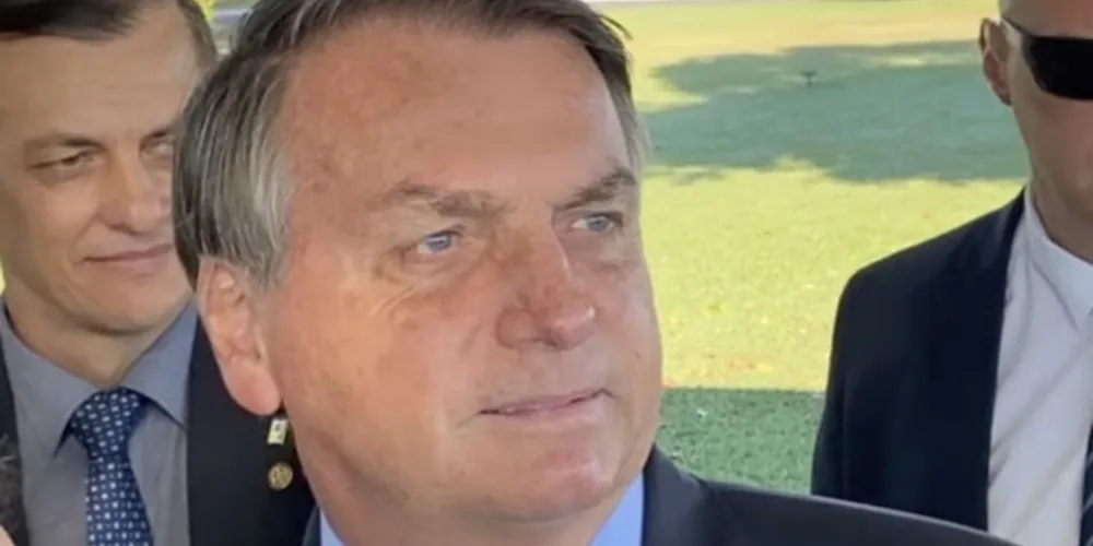 Bolsonaro fez a declaração depois que uma apoiadora reclamou do sofrimento do povo