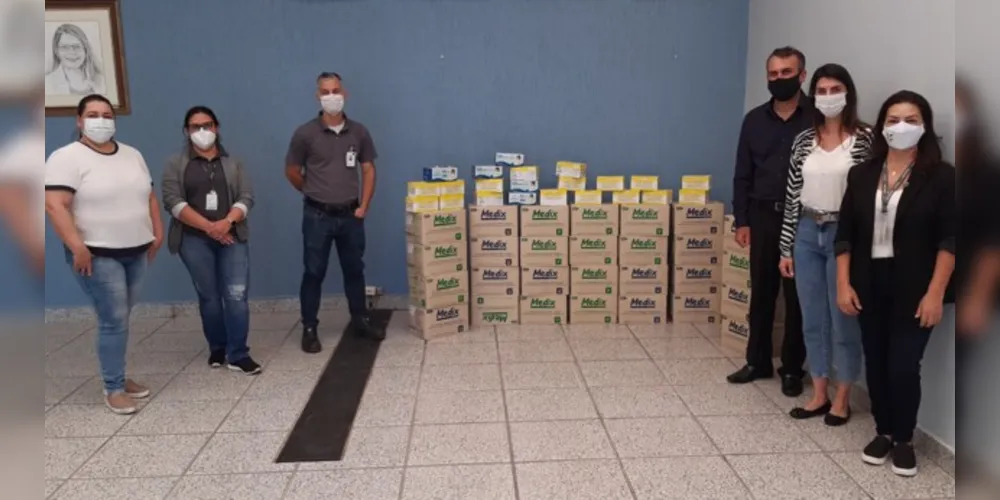 Luvas e máscaras faciais serão destinados aos profissionais que atuam no setor de saúde do município
