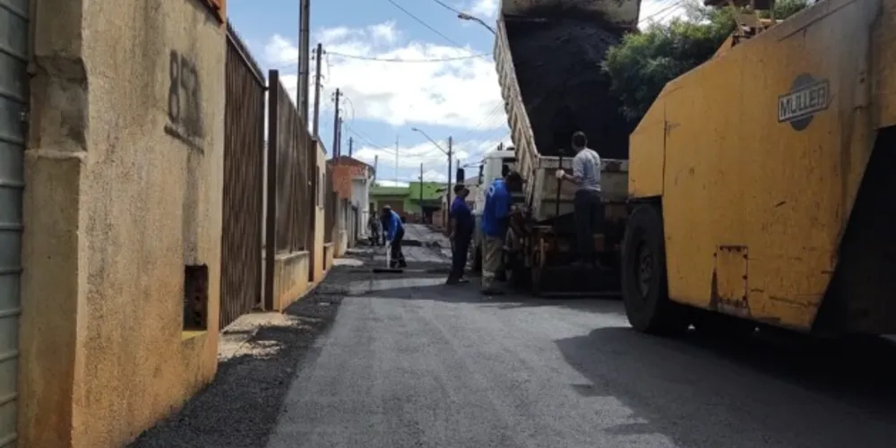 Município realizou procedimentos de recuperação e manutenção em três localidades nesta quarta-feira (14)