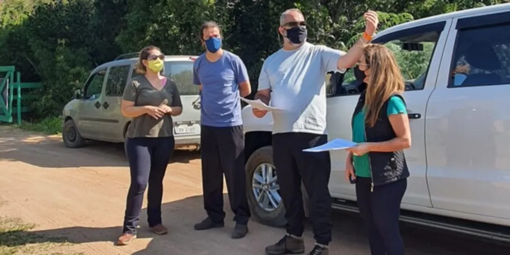 Equipe do IAT esteve no município para projetar a composição do futuro plano de manejo do Parque