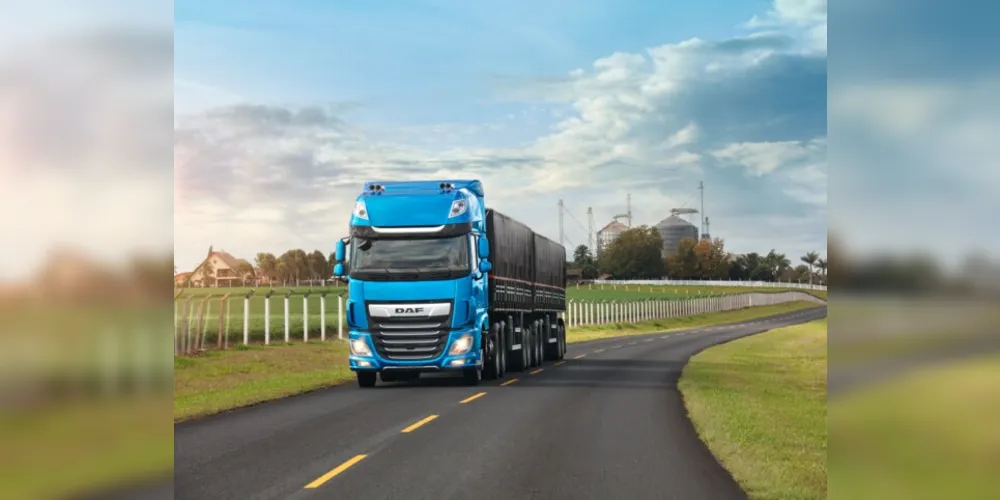 O DAF XF é equipado com o novo motor Paccar MX-13, 
de 12,9 litros 