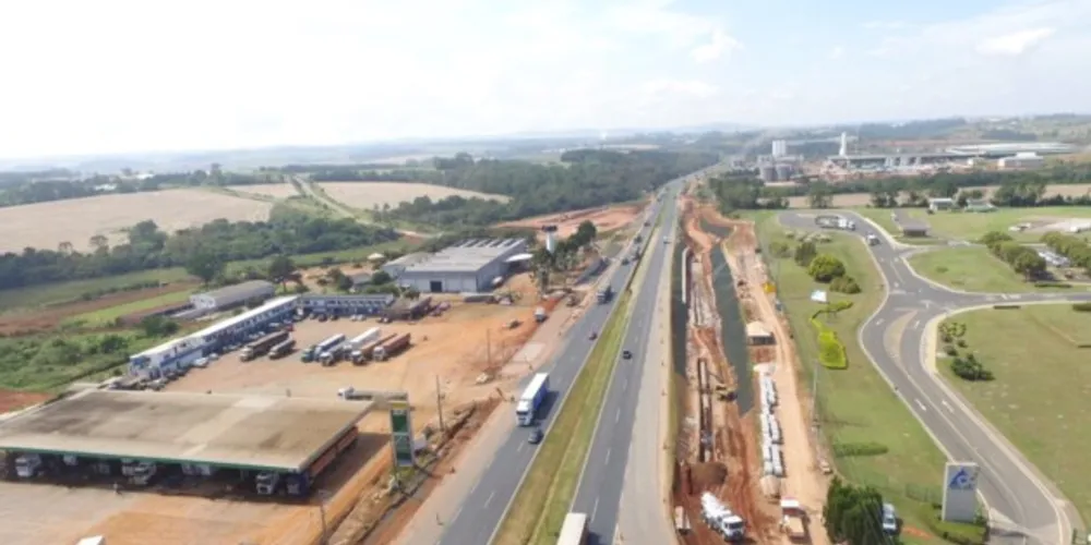 Novo acesso ao Contorno Leste (foto) é uma das quatro frentes em andamento pela CCR RodoNorte em Ponta Grossa