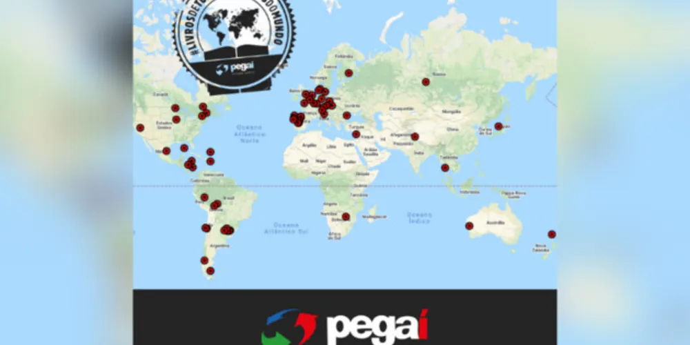 Imagem ilustrativa da imagem Pegaí lança campanha para arrecadar livros de 193 países