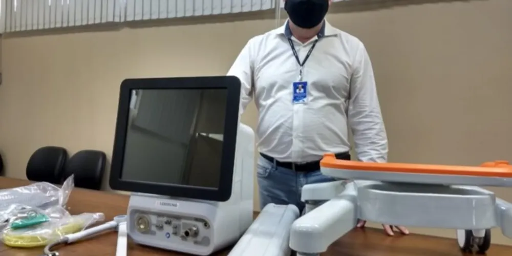 Imagem ilustrativa da imagem Saúde recebe doação de equipamento para atendimento