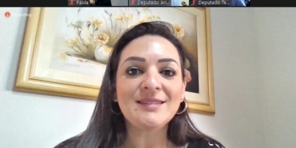 Prefeita de Carambeí, Elisangela Pedroso.