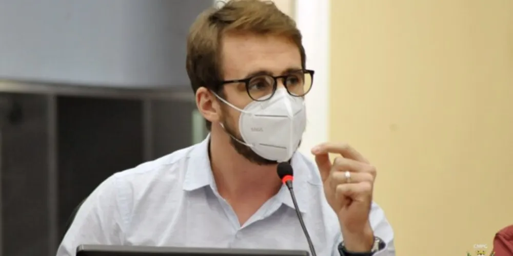 Parlamentar Geraldo Stocco (PSB) foi contra o projeto de lei do 'kit-covid'.