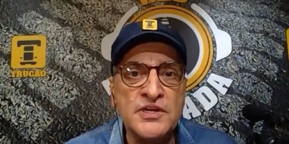 Entre os presentes na live estava o comunicador Pedro Trucão, referência entre os caminhoneiros do país