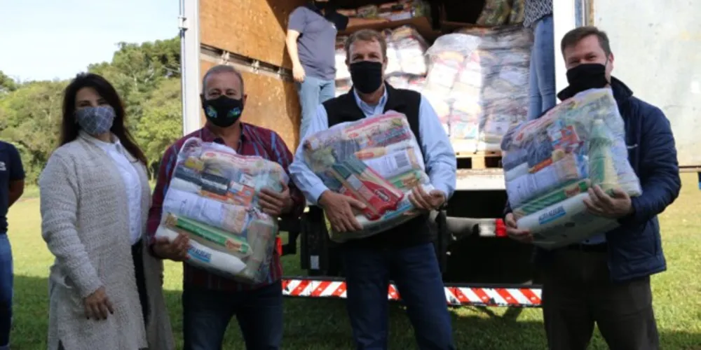 Repasse foi feito nesta terça-feira (11) pela Cooperativa Castrolanda