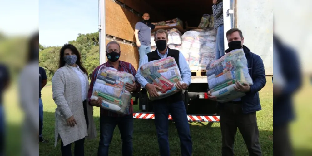 Repasse foi feito nesta terça-feira (11) pela Cooperativa Castrolanda