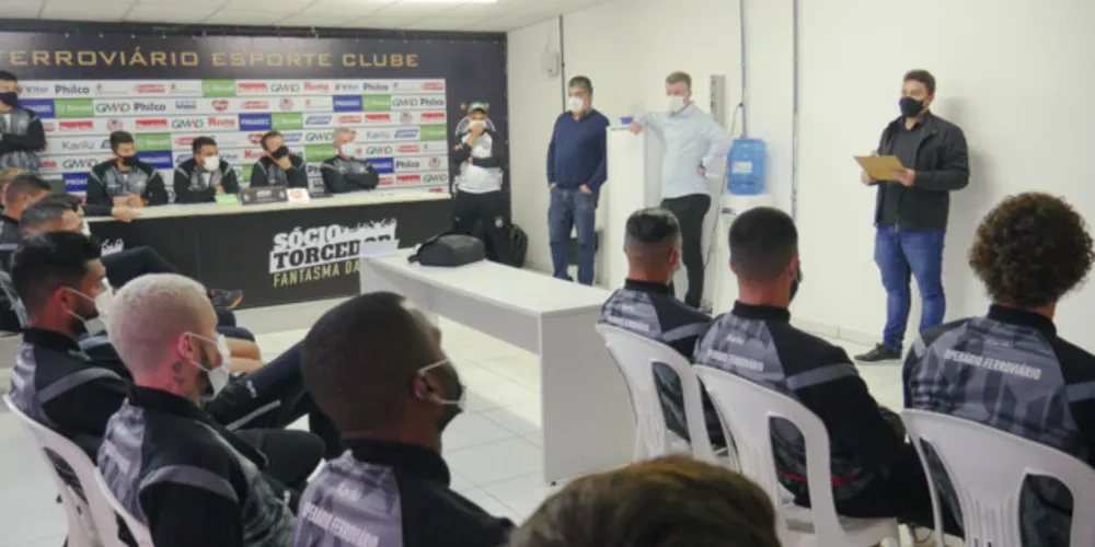 Operário realiza palestra sobre prevenção à Covid-19 e antidoping na série B