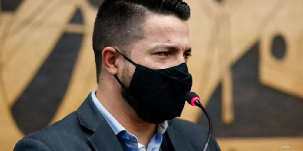 Presidente da CPI e vereador de Ponta Grossa, Leandro Bianco (Republicanos).