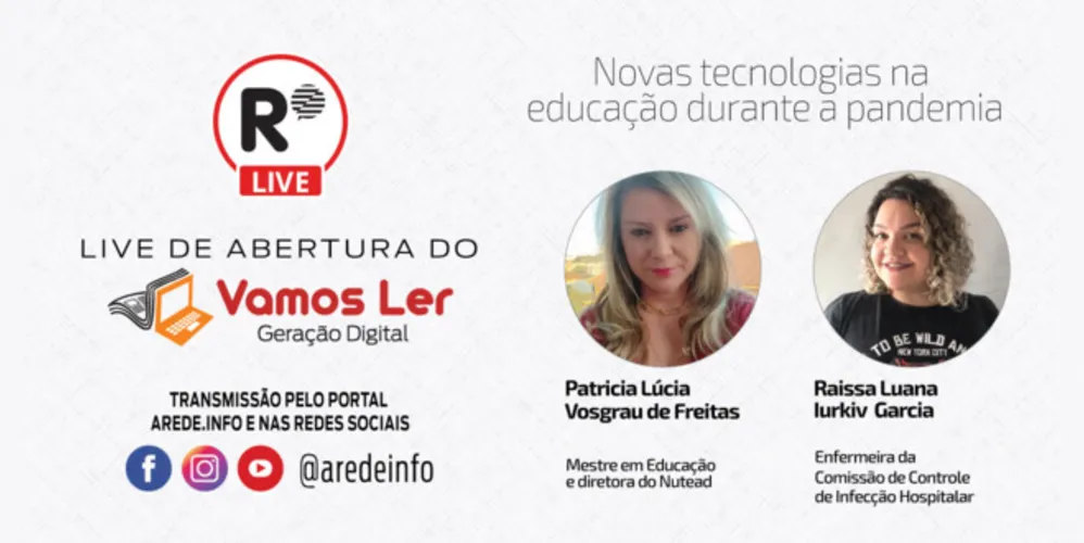 Imagem ilustrativa da imagem Vamos Ler inicia nova edição debatendo a educação na pandemia