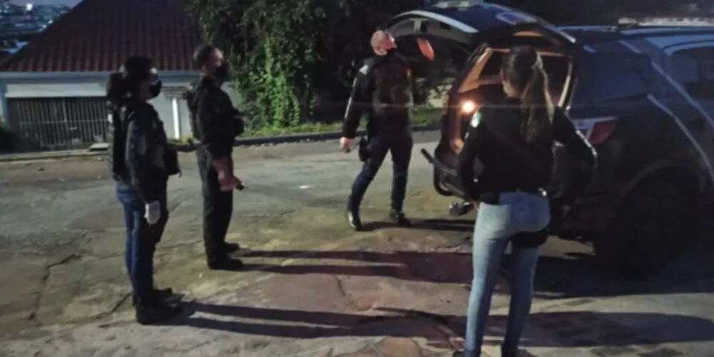Prisão aconteceu nesta terça-feira (18), em São José dos Pinhais.
