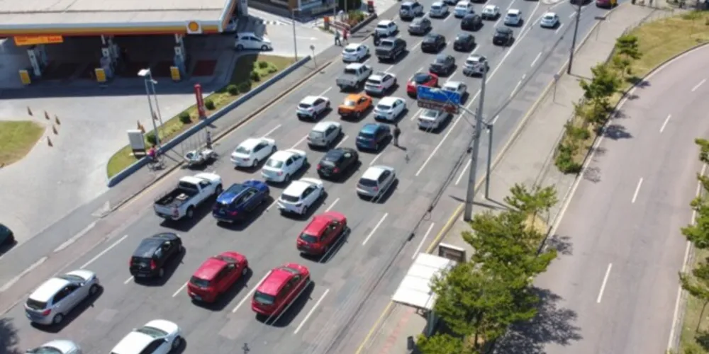 No Paraná, houve queda no número de ocorrências no trânsito, mas o principal motivo não foi a mudança de conduta dos motoristas, e sim o reflexo da pandemia