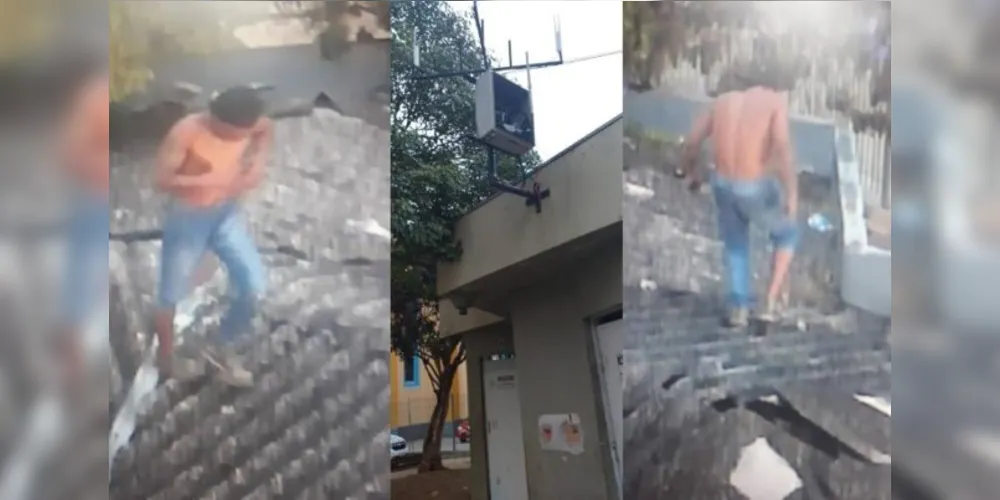 O homem foi preso pela Guarda Civil Municipal 