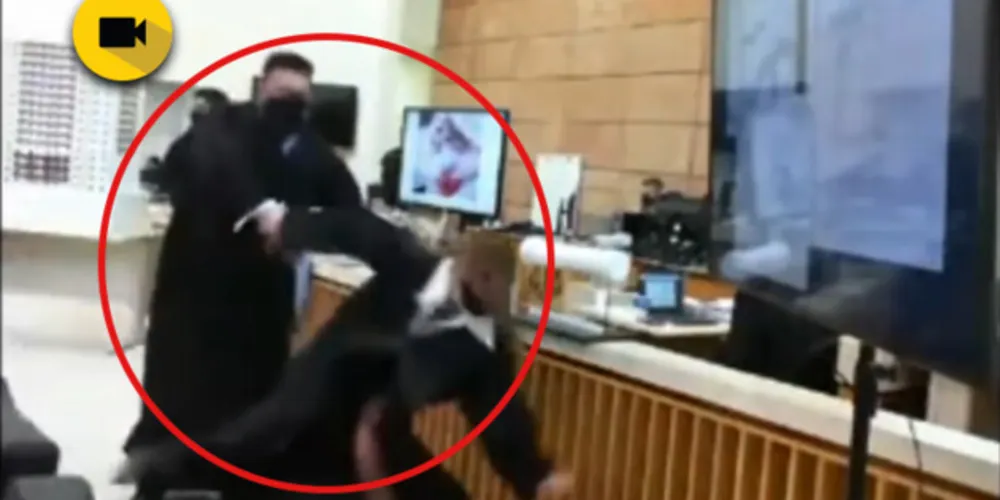 O caso aconteceu durante o julgamento de Manveiler.