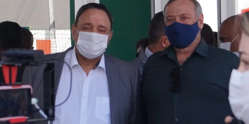 Deputado Bakri e vereador Paulo Balansin.